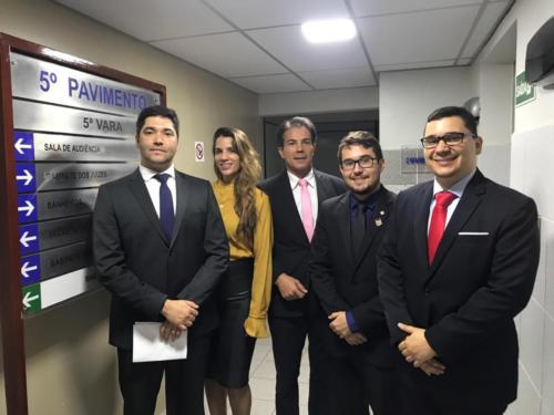 Membros da AATAL e da Diretoria de Prerrogativas da OAB/AL, em defesa dos honorários advocatícios e do cumprimento do art. 22, § 4º, da Lei nº 8.906/94 - Estatuto da Advocacia.